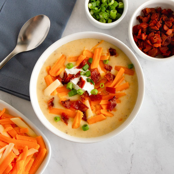 Ultimate Loaded Potato Soup Recipe Land O’Lakes